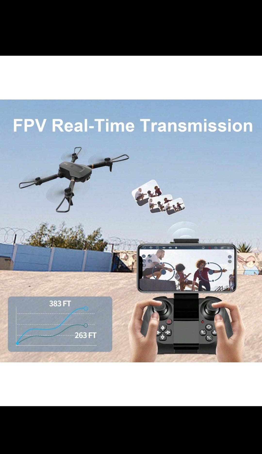 Regno Unito 4DRC V4 Foldable Mini Drone con fotocamera 4K 1080P HD Drone,3 batterie, droni per adulti bambini, quadricottero telecomandato, logistica è inviata casualmente da Evri, posta reale, logistica Amazon,